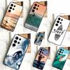Чехол 'Волна для серфинга' для Samsung Galaxy S24 Ultra S23 S22 S21 S20 FE Note 20 S8 S9 S10 Note 10 Plus