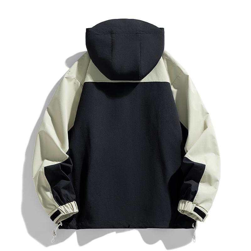 Cozy Up Men's Hooded Jackets Outdoor Waterproof Dustproof Coat Women Mountaineering Clothing Zipper Jacket Unisex