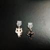Mobile Phone Dust Plug Pendant New Cute Cat Claw And Diamonds Accessory Decoration For IPhone Type-c Android Port2