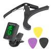 Portable Quality Guitar Tool Kit Replacement Parts with Pick Capo Tuner Accessory Set