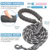 Strong Nylon Dog Leash Pet Leashes with Comfortable Padded Handle Reflective for Small Medium Large Dogs Leash Pull Tow Labrador