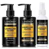 For Shampoo Conditioner Shine Hair Spray Set Hair Smoothing Products For Glossy Hair Sleek Looks