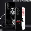 Чехол для телефона с рисунком крутого парня Тони Монтаны для Samsung Galaxy S25 S24 S23 S22 S21 S20 Plus Ultra Note20 Мягкий Черный