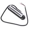 11K Dual Hot Rail Humbucker Pickup Ceramic Magnet ABS Аксессуары для электрогитары Белый Черный рельс