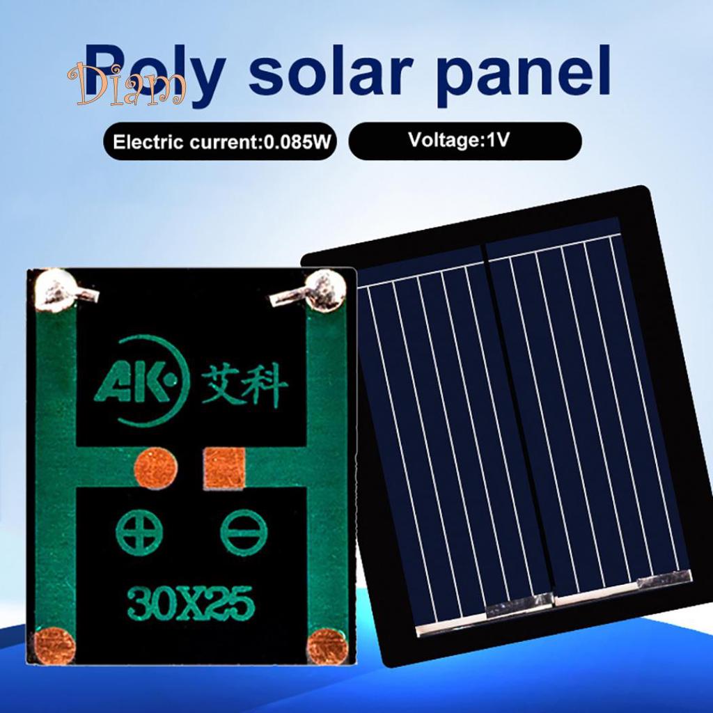 ANBS 1V Epoxy Solar Panel Battery DIY Home Power Charge Module Electricity Generation