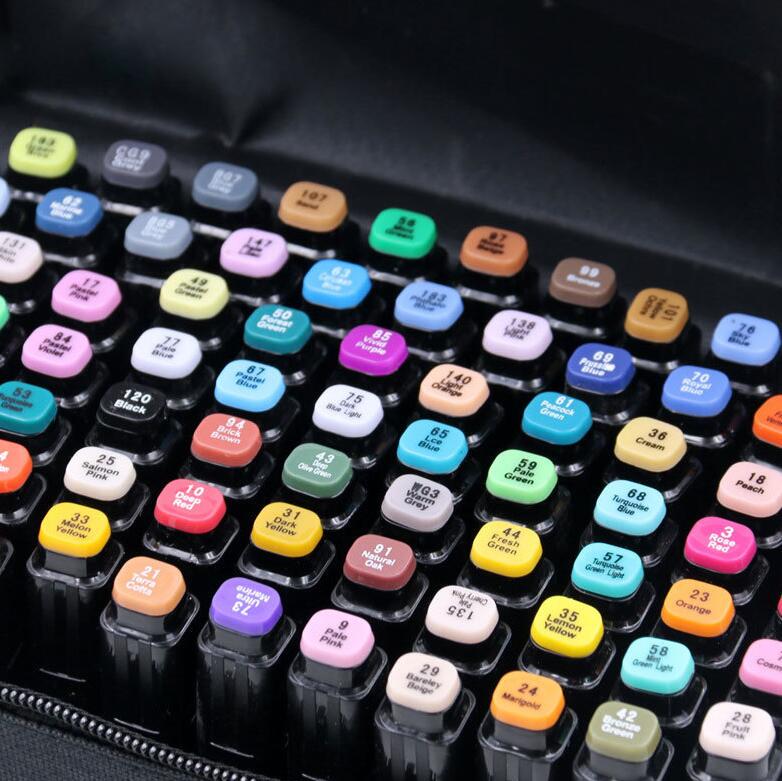 30Pcs/Set Touch Five Colors Marker Set Touch New Art Twin Tip Marker