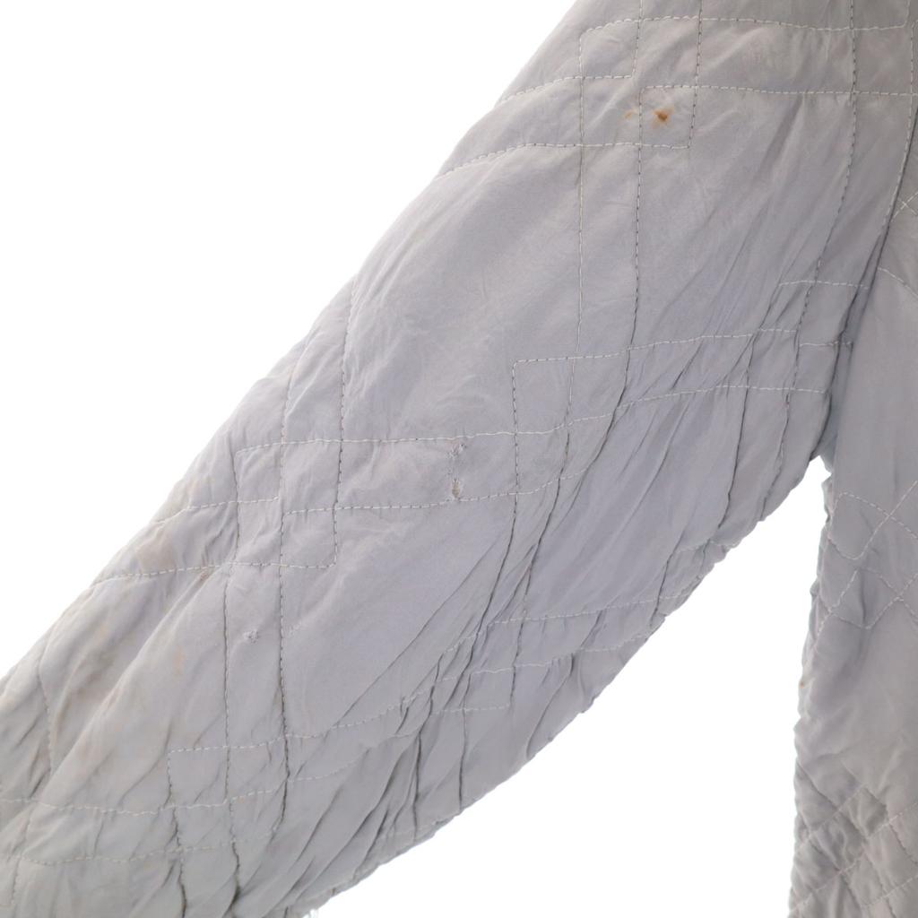 REFRIGIWEAR 50s Lightning Zip Vintage Quilted Jacket M Ice Gray System Men's Used