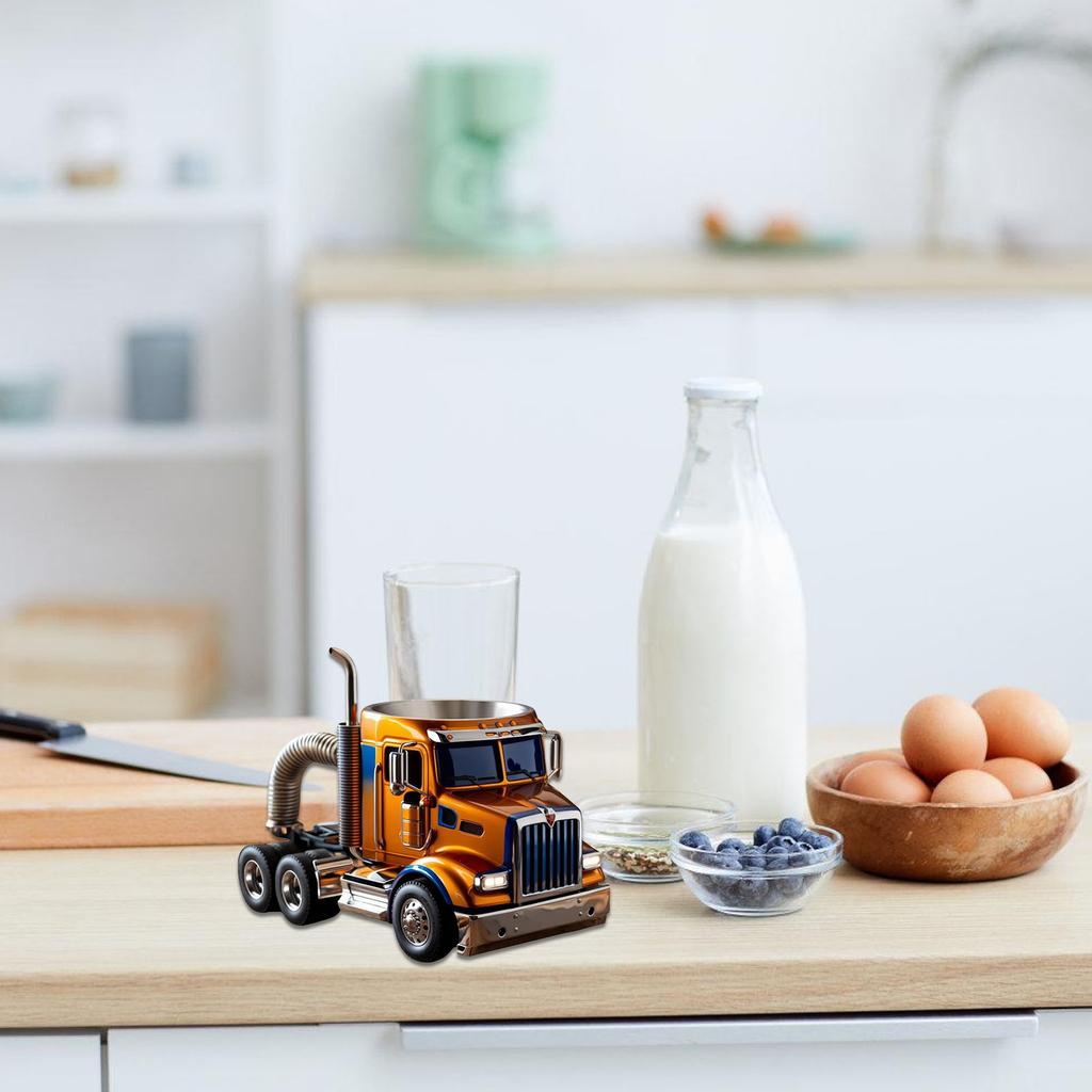 Realistic Truck Shaped Mug With Durable Resin Material Perfect For Truck Enthusiasts And Outdoor Sports Lovers