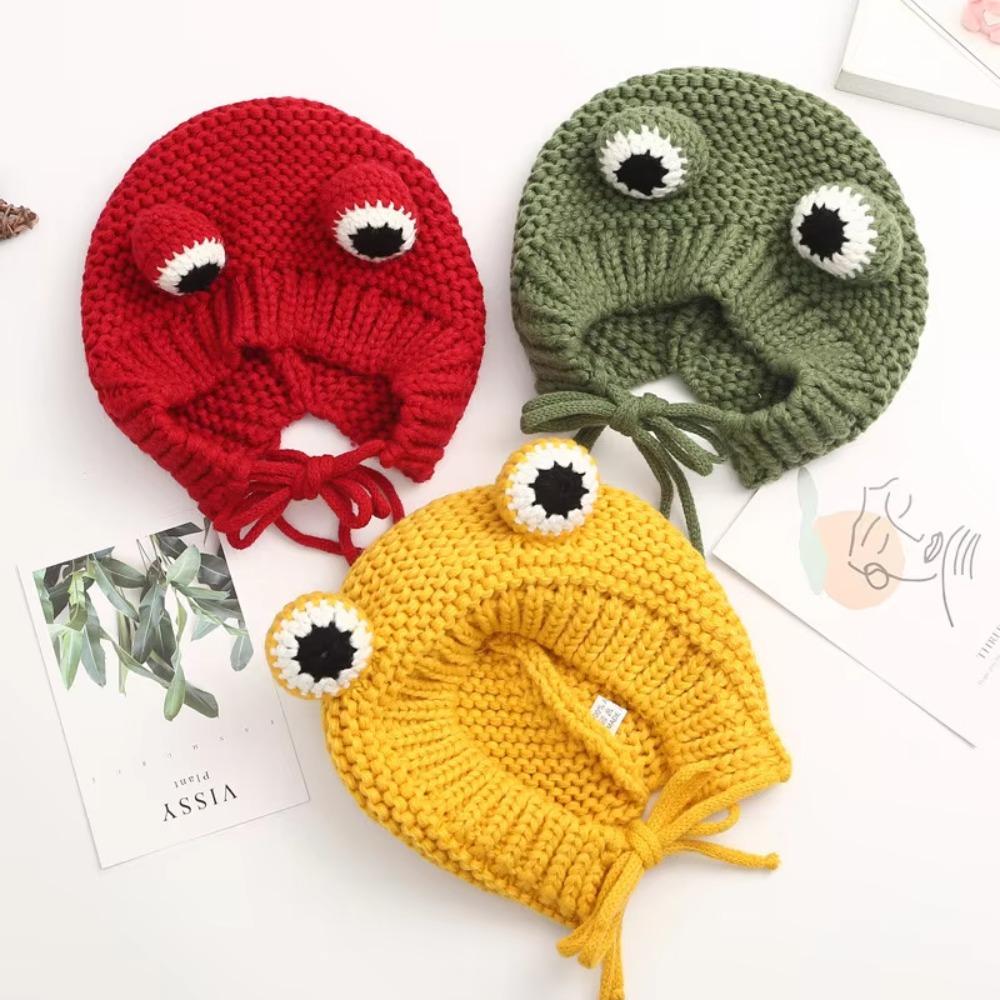 Cute Baby Frog Hat 1-3 Years Christmas Hat Fashion Beanie Cap Kids