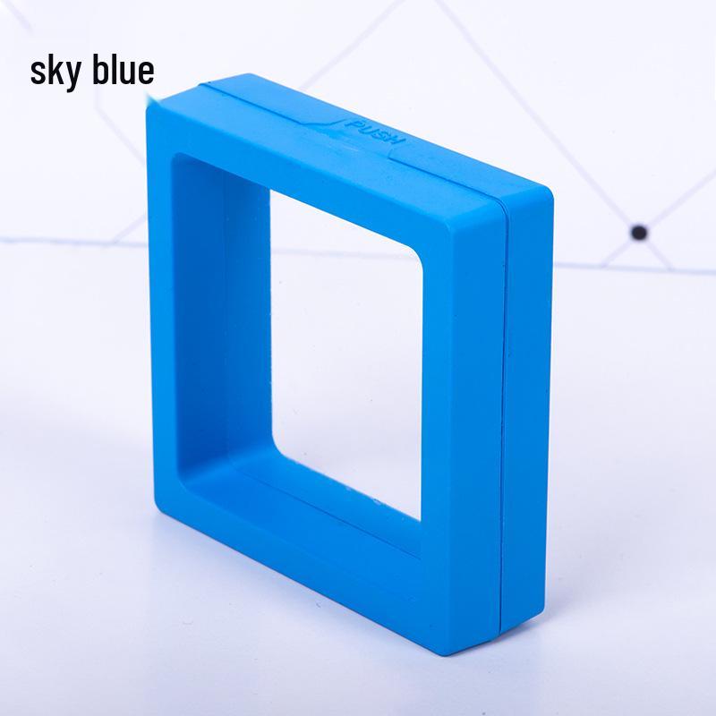 Прозрачный ПЭ-пленочный ящик для хранения украшений и ногтей