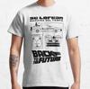 Back To The Future Delorean and Flux Capacitor doc brown time machine sci fi vintage t shirt 10