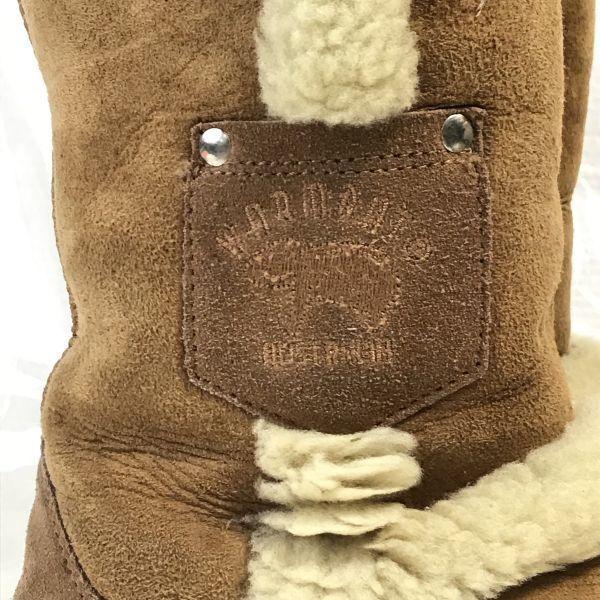 Теплые угги из овчины Warmbat Australia UK W4 22.5-23.0 Коричневый(ИСПОЛЬЗОВАЛ)