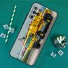 Fire Truck Case For Oppo A80 A40 A60 A16 A76 A96 A91 A15 A17 A74 A94 A54 A57S A18 A38 A58 A78 A98 Cover