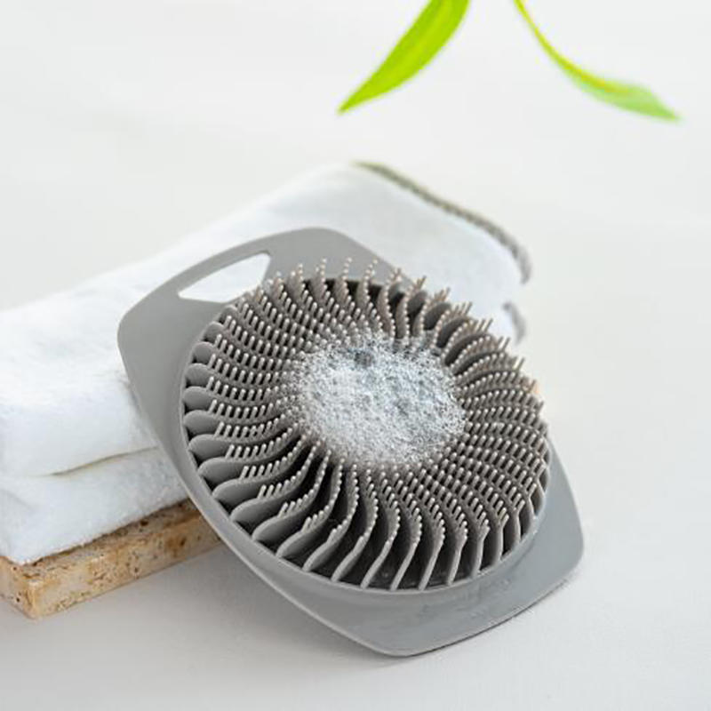 Силиконовая щетка для шампуня, массажер для кожи головы для душа, самоочищающийся, необходимый инструмент для шампуня, щетка для ванной