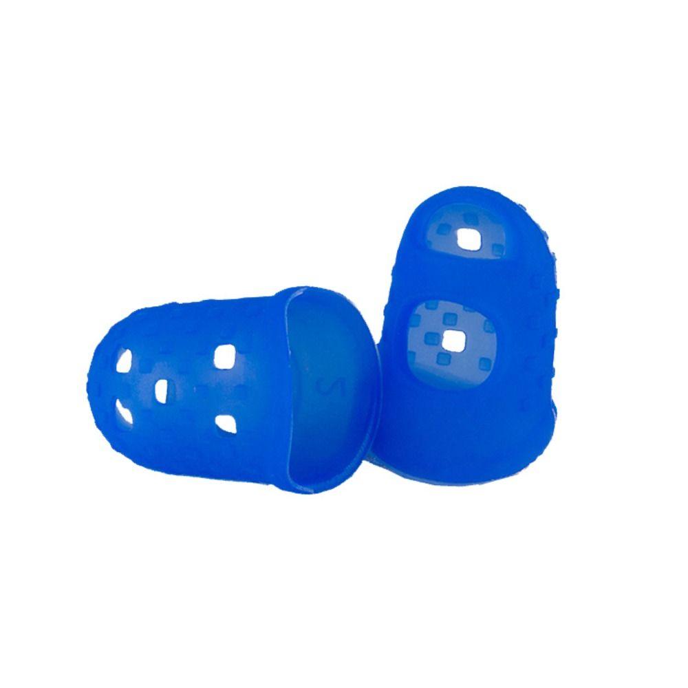 10pcs Solid Color Guitar Fingertip Protectors Breathable Guitar Finger Cover  Unisex