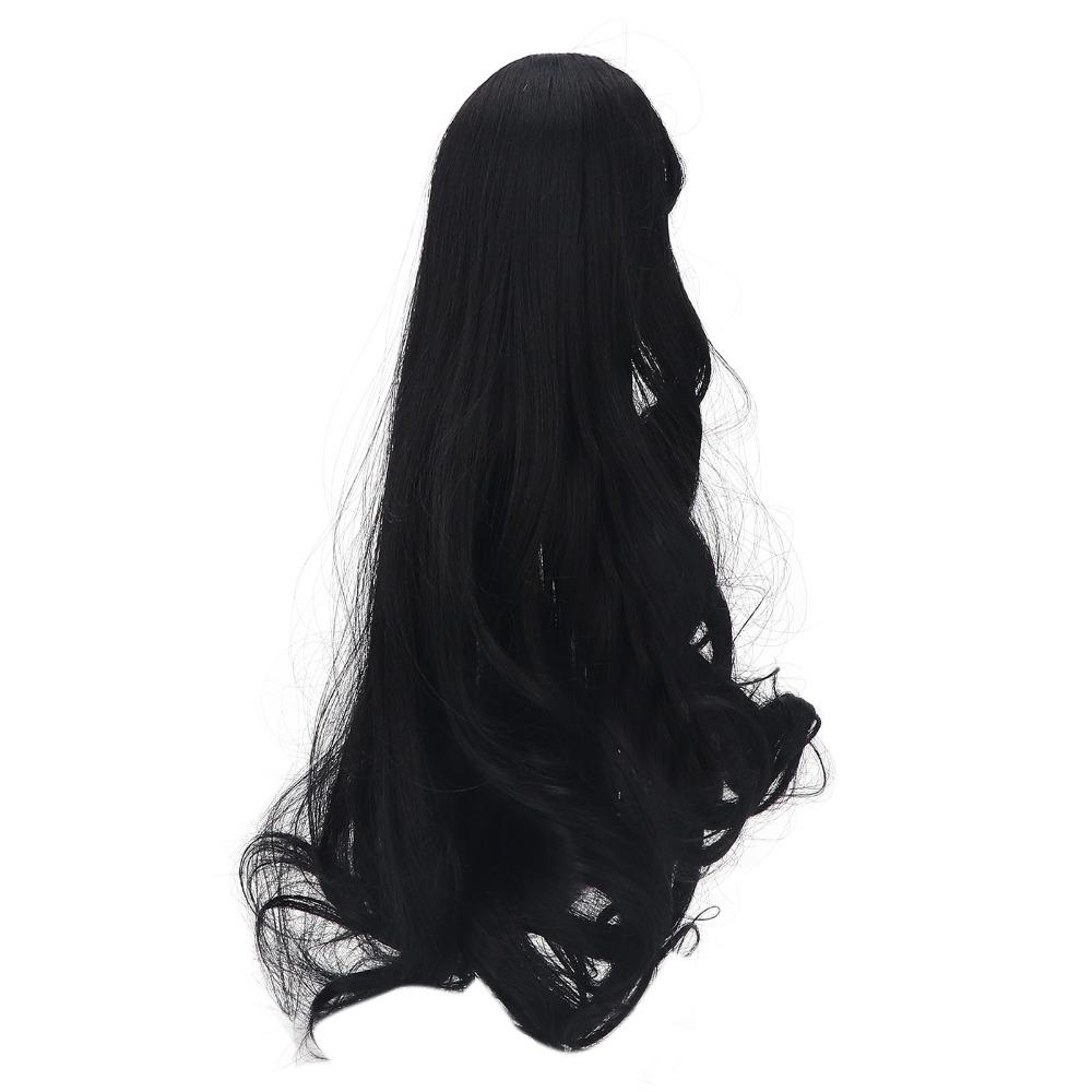 Long Curly Hair Doll Hair Wig Soft for BJD Doll Wig Doll Accessories DIY Doll Wig DIY Replacement