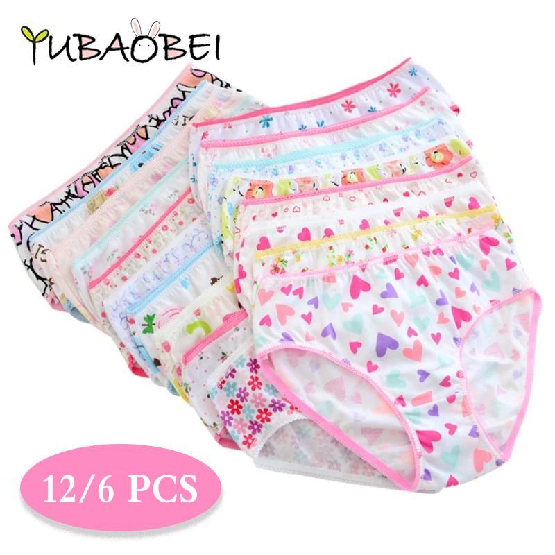 Baby Panties Cotton Kids Underpants Baby Girl Print Briefs Panties for Girls Children's Underpants