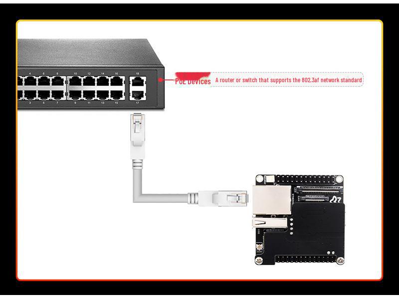 Микрофон Luckfox Pico Ultra, аудиомодуль WiFi6 PoE RV1106 с 8 ГБ eMMC.
