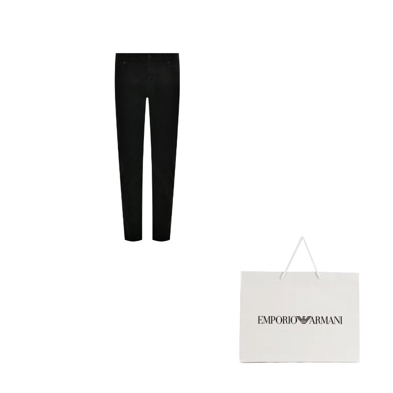 EMPORIO ARMANI Low Rise Tapered Leg Jeans 8N1J06-1DHDZ-0005