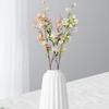 2 Fork Artificial Apple Blossom Branch 84cm Faux Flowers Elegant Cherry Blossom Branch  Living Room