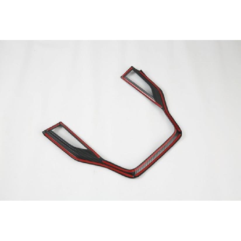 GPS Navigation Frame Cover Trim For - Subaru Outback Carbon Fiber 1pcs