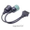 OBD2 Truck Diagnostic Tool 16 Pin Cable J1708 J1939 Connector OBD To OBD2 6 Pin 9 Pin for Car Truck