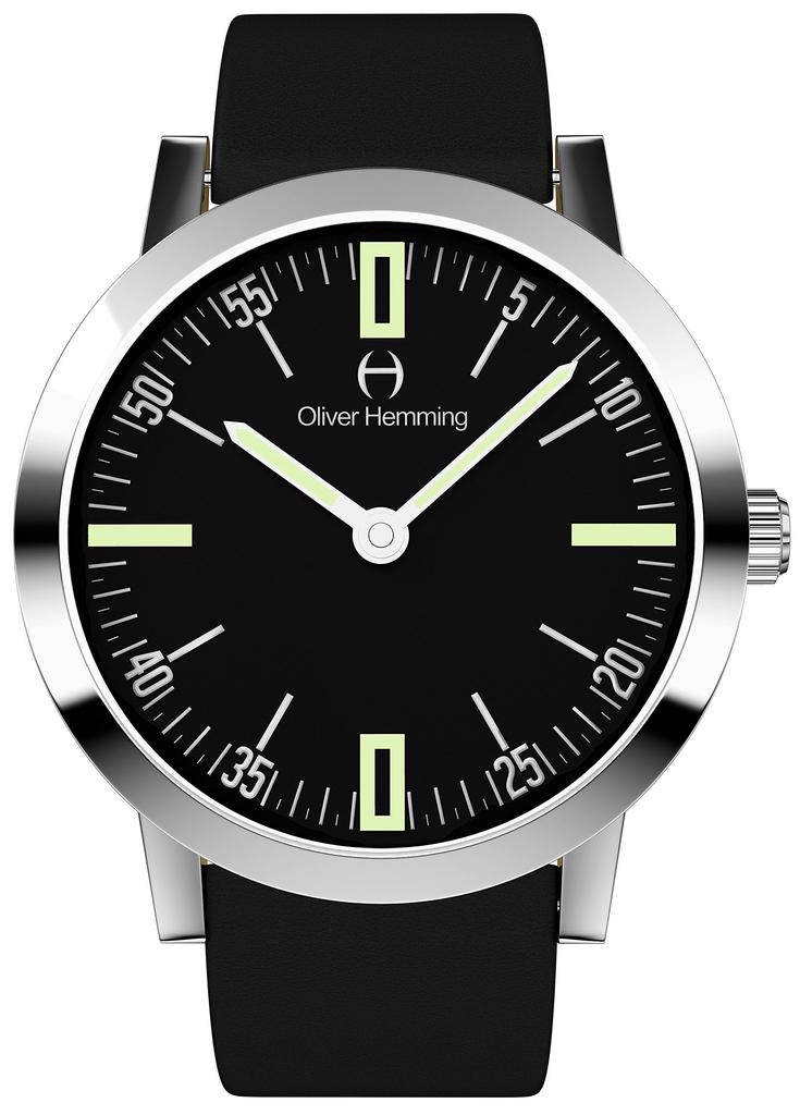 Oliver Hemming Watch British Brand Japanese Quartz 32mm 3ATM WT18S45BBL