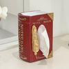 Home Book Tissue Box Living Room Drawer Box Napkin Box Creative Storage Box