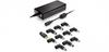 Universal power supply for a 90W laptop, set of 11 plugs
