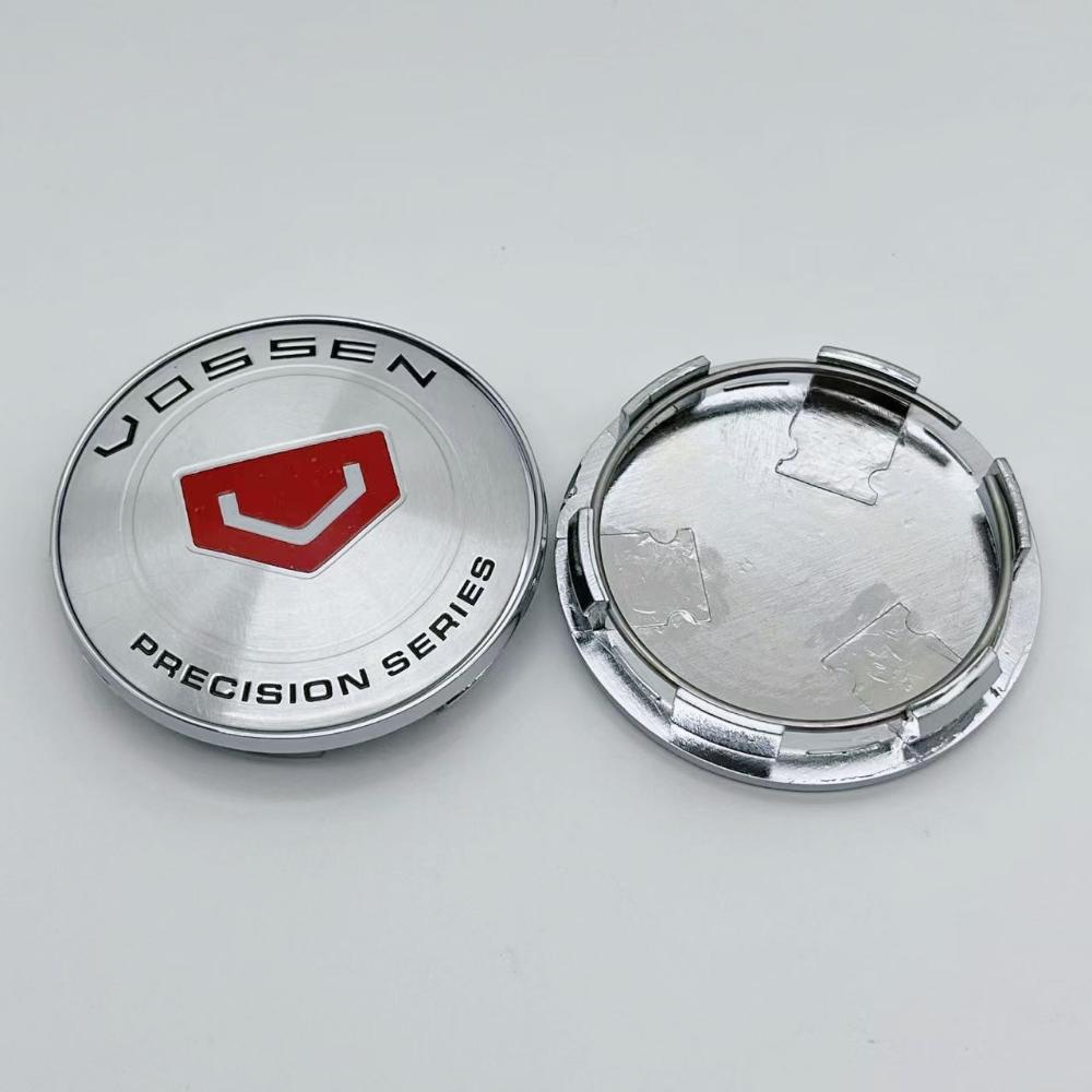 4pcs Vossen Logo Emblem Badge Car Wheel Center Caps 68MM (62MM I.D) Rim Hubcaps Cover Wheels Hub Lid Replace Styling Accessories
