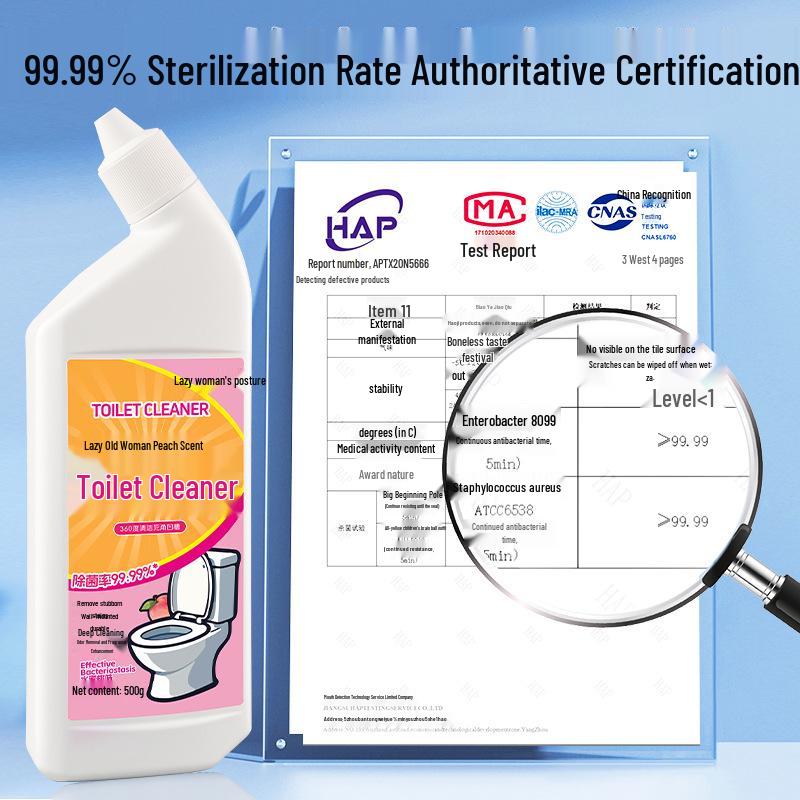 Антибактериальное средство для чистки унитаза и удалитель накипи для ванной