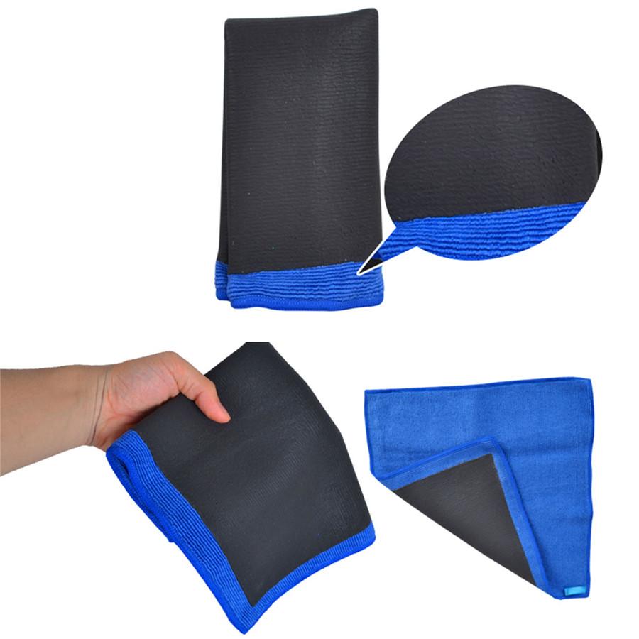 Clay Cloth Car Wash Towel Paint Care Cleaning Detailing Polishing Mitt 32x30cm