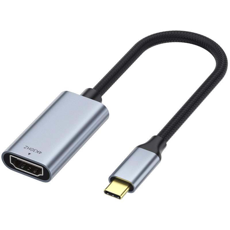 Адаптер 4K Type-C на HDMI (мама) для телефона, ПК, монитора, кабель для зеркалирования экрана HD