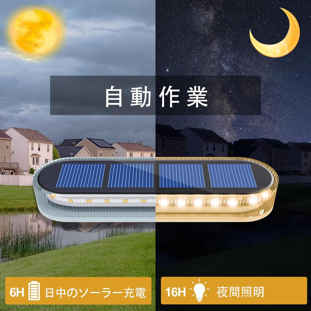 Yilaie Solar Outdoor IP68 30 LED Garden Ultra Bright Security Auto Solar Panel Ideal for and Parking Lots of Lights, Lighting, Waterproof, Lights,
