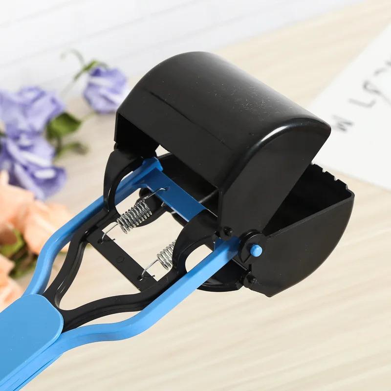 Совок для собачьих какашек с длинной ручкой, дозатор щенячьих какашек, ловец для сбора собачьих какашек, очиститель для уличных какашек