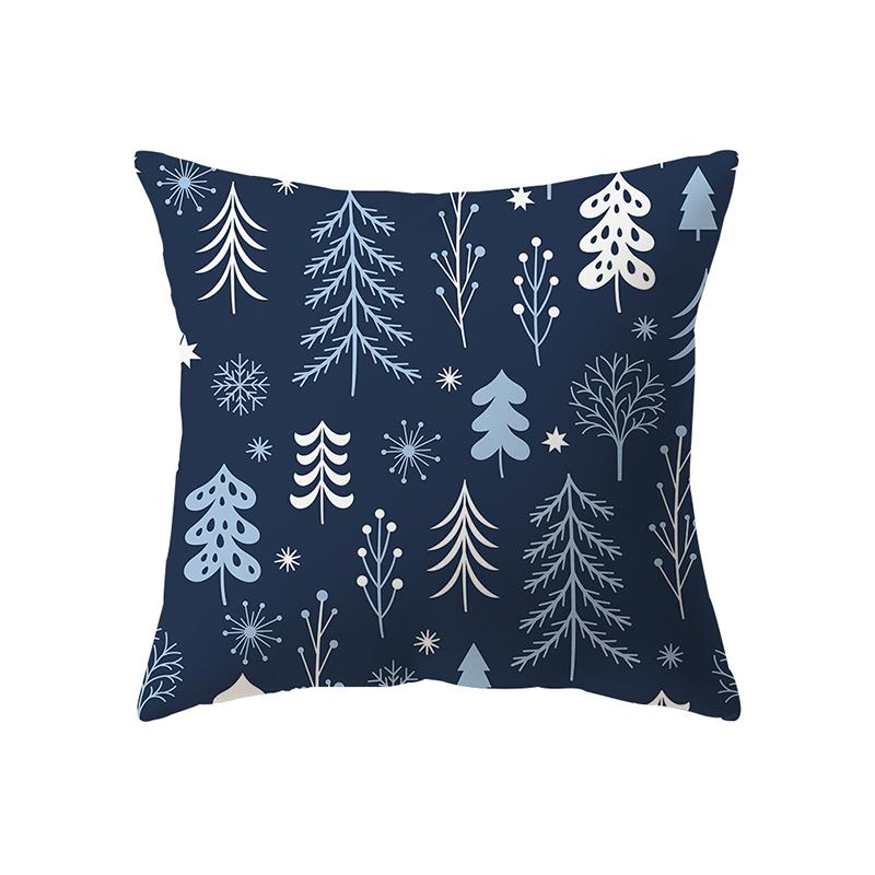 Рождественская тема Рождественские украшения с принтом наволочка для дома, гостиной, украшения дивана, подушка, наволочка