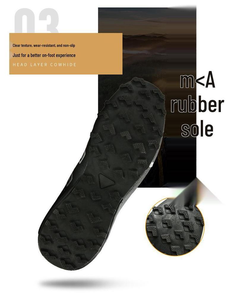 Мужские походные ботинки 2025 года для весны/осени - для альпинизма, кросс-кантри, спорта, повседневной носки