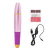 Electric Nail Drill Machine USB Charging Portable Nail Grinding Machine for Nail SalonPink