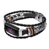 For Fitbit Luxe Beaded Watch Band Ethnic Style DIY Replacement Strap