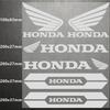 Виниловая наклейка Honda Логотип Мотоциклетный Шлем Наклейка Водонепроницаемая Светоотражающая