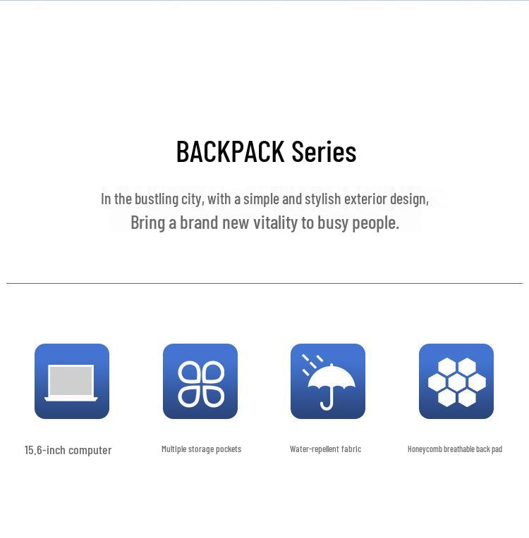 Большой мужской повседневный дорожный и спортивный рюкзак для студентов колледжа.