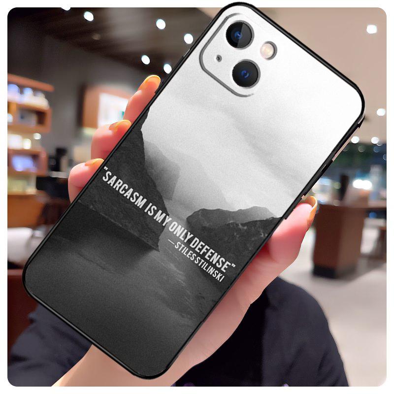 Чехол Teen Wolf с цитатами для iPhone 13 Pro Max 16 15 11 12 14 17 Pro Max mini 15 16 Plus 16e 17 Air Чехол для телефона