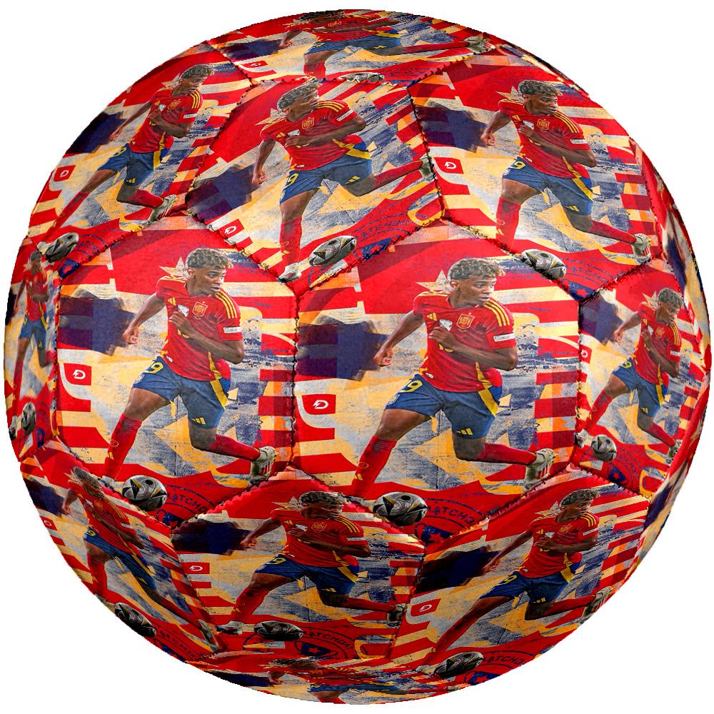 Lamine Yamal's Future Football Size 5 Soccer Football Machine-Stitched Indoor/Outdoor Universal Football for Football Accessories