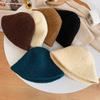 Bucket Fluffy Lambswool Hat For Women Beige Warm And Cozy Winter Hat Fashionable Stylish And