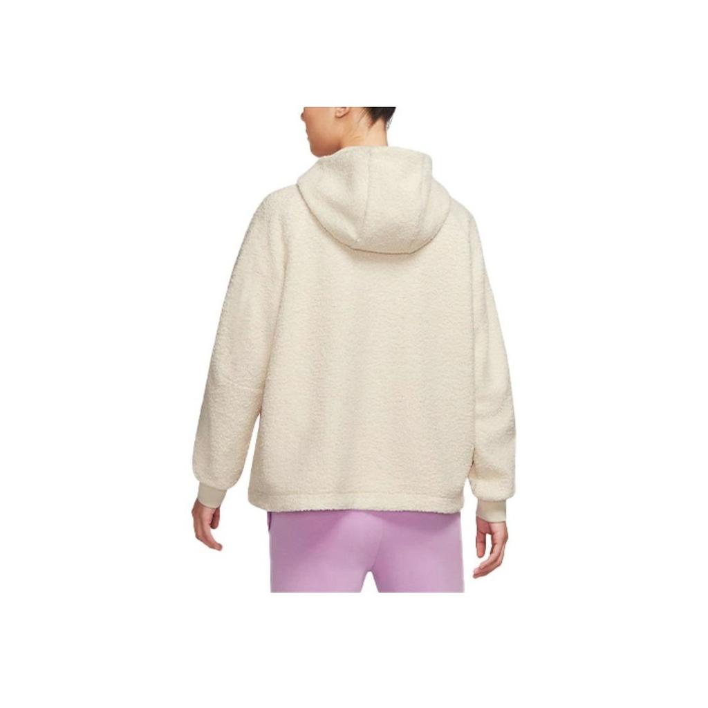 Nike Спортивная флисовая кофта с капюшоном для женщин, топы Fossil DC5140-206