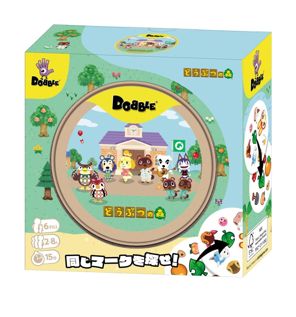 Доббль Animal Crossing 15 возрастов 6 и (2-8 игроков, минут, до)