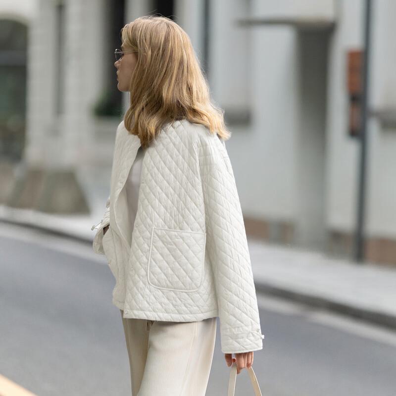 TonLion Women's Winter Round Neck Padded Jacket