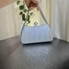 2025 Вечерняя женская сумка класса люкс - Роскошная, инкрустированная бриллиантами, Универсальная модная сумочка