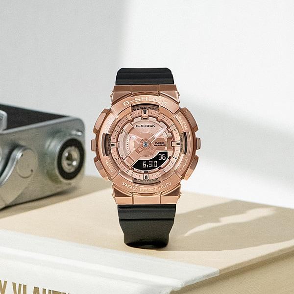 Casio G-SHOCK GM-S110PG-1AJF [G-SHOCK Analog Combination Model110 Series Smaller Thinner Model Rubber Band]