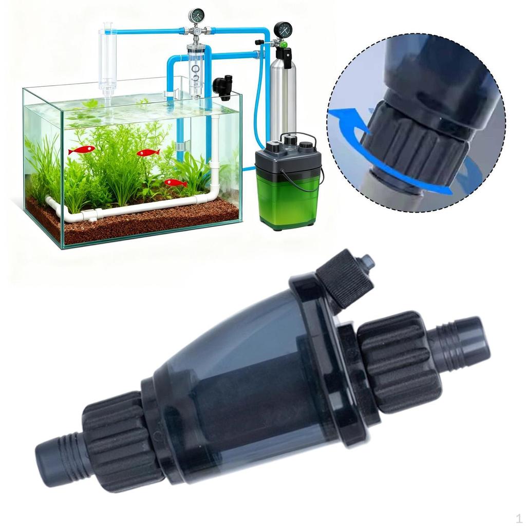 Aquarium CO2 Diffuser Accessory Air Pump Atomizer for Planted